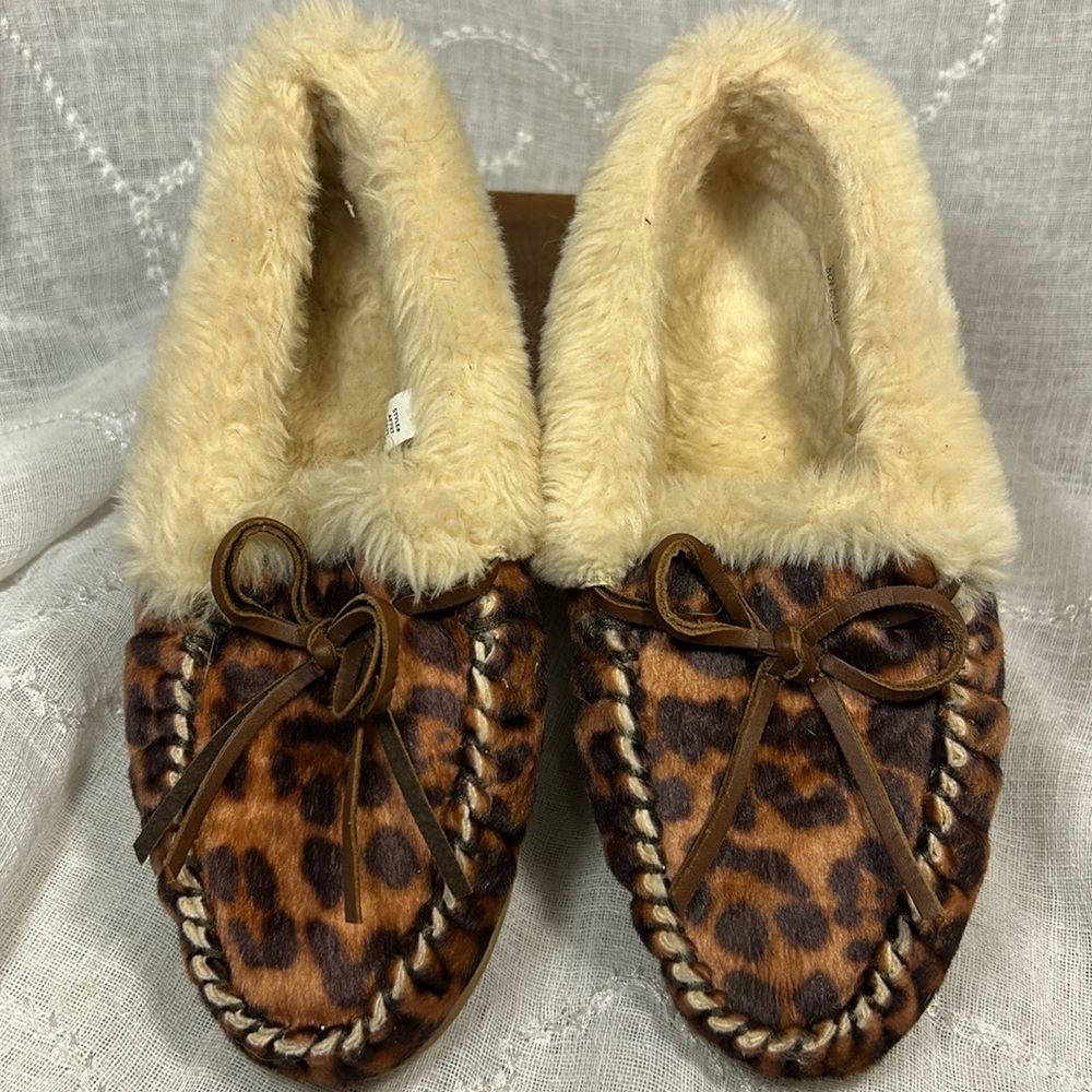 J Crew animal print sleepers
